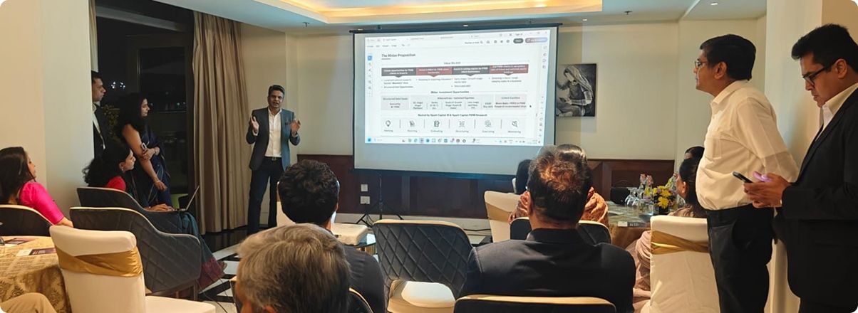 Spark Capital PWM - UHNW clients at ITC Narmada, Ahmedabad